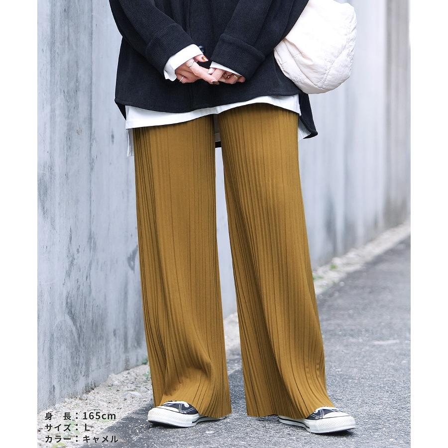 reca（レカ） やみつきパンツ レディース ボトムス プリーツパンツ