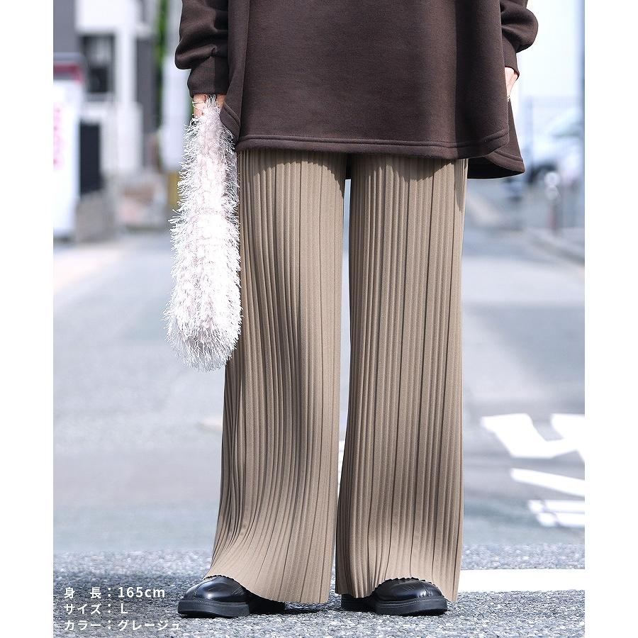 reca（レカ） やみつきパンツ レディース ボトムス プリーツパンツ