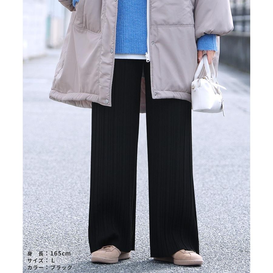 reca（レカ） やみつきパンツ レディース ボトムス プリーツパンツ