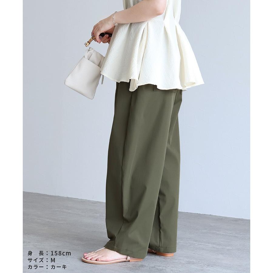 reca（レカ） タックコクーンワイドパンツ y2896 レディース ボトムス