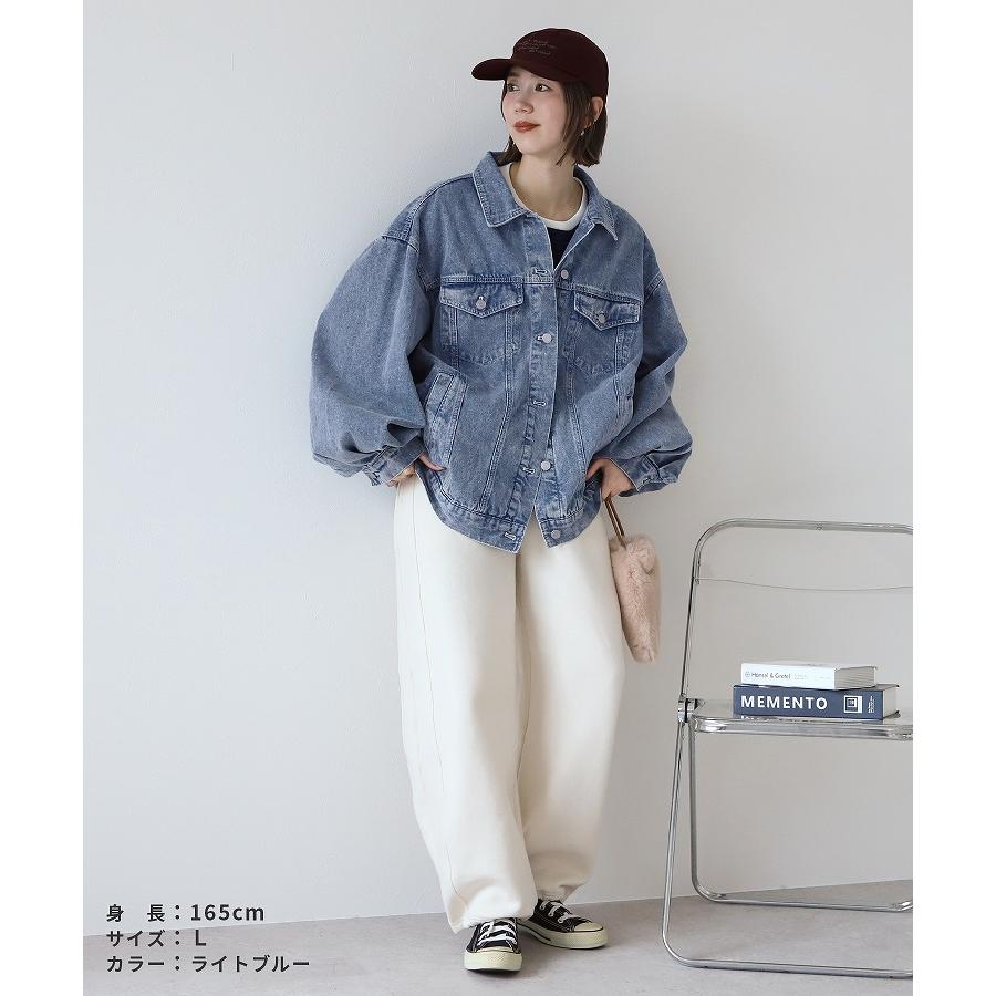 reca（レカ） オーバーサイズデニムジャケット y8109 レディース 
