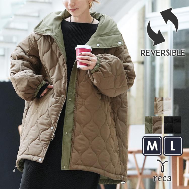新品・未使用　リテン　キルティングコート リバーシブルキルティングコート/TBDA-051