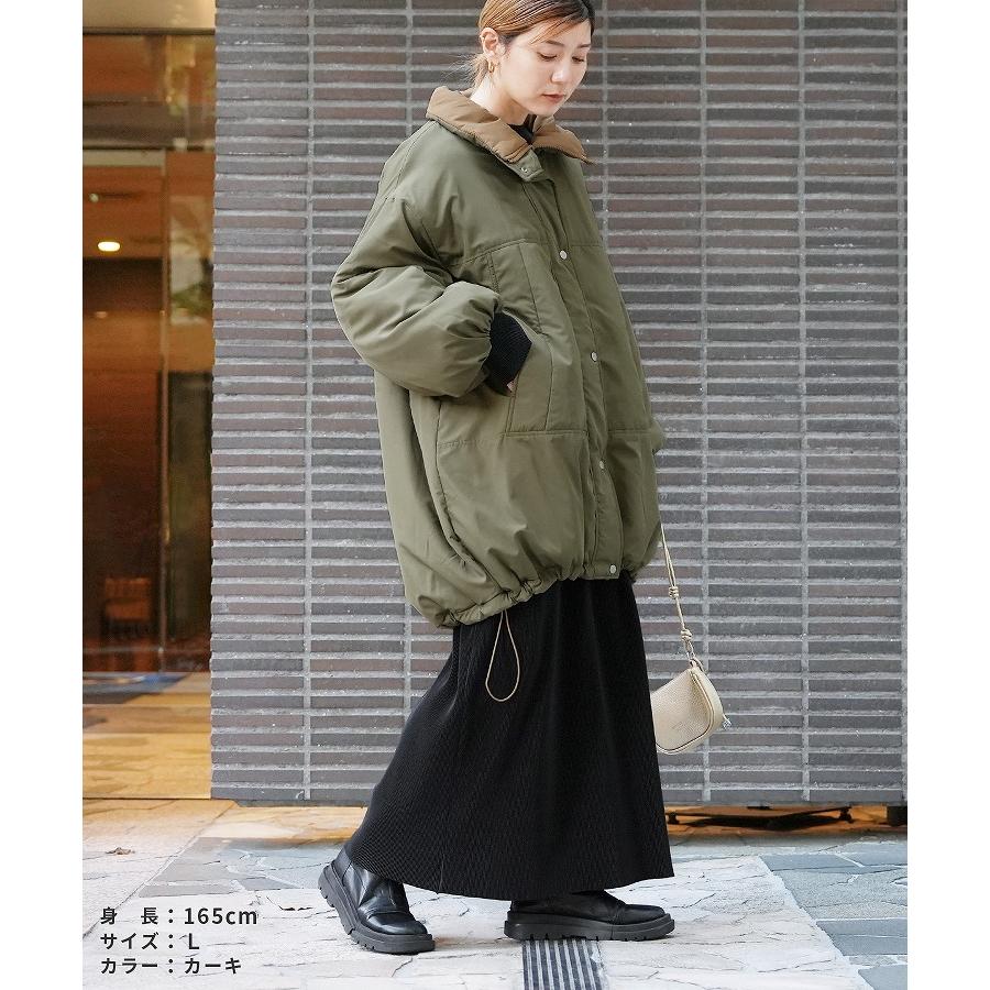 リバーシブルアウター　サイズ6 リバーシブルアウター サイズ6 オーバーサイズドローコード比翼