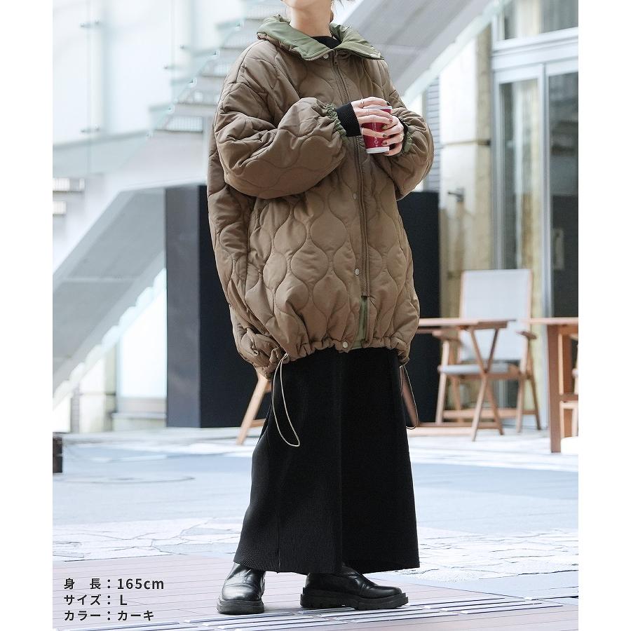 reca（レカ） リバーシブルスタンドカラーモンスターコート y8211