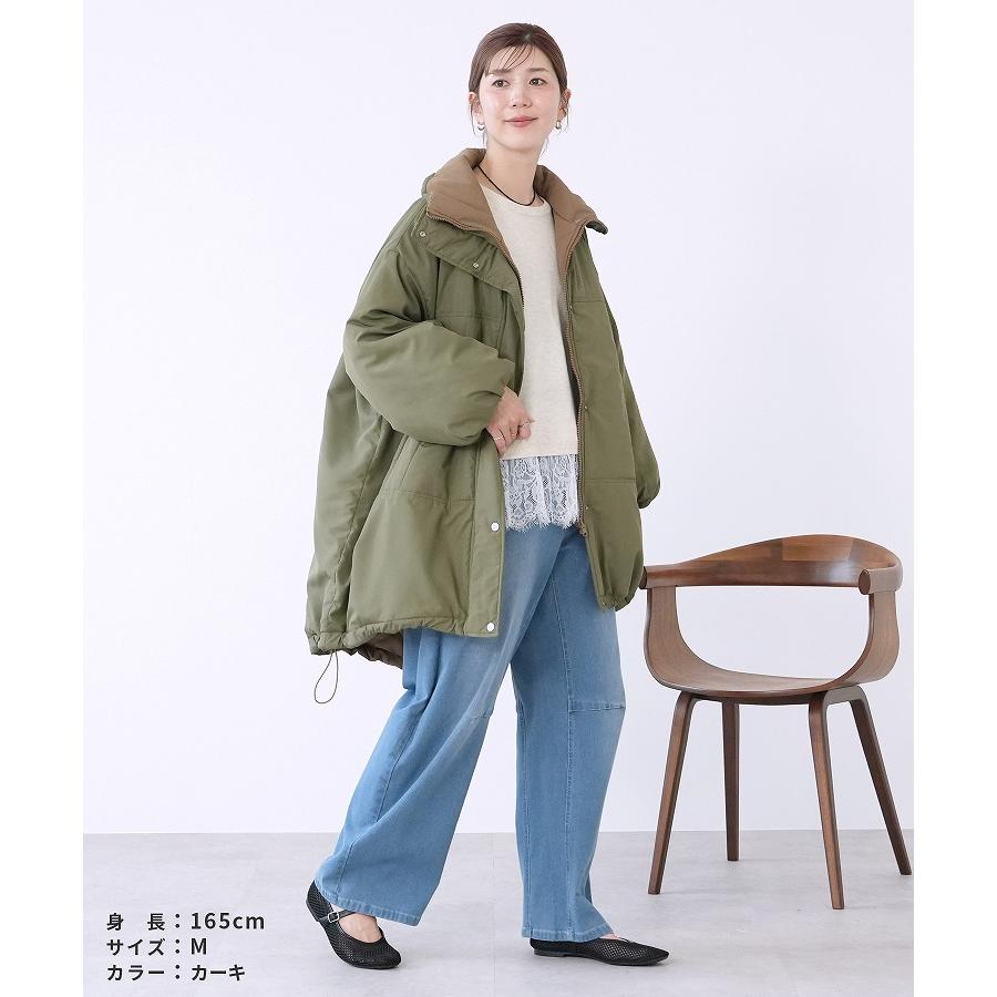 reca（レカ） リバーシブルスタンドカラーモンスターコート y8211