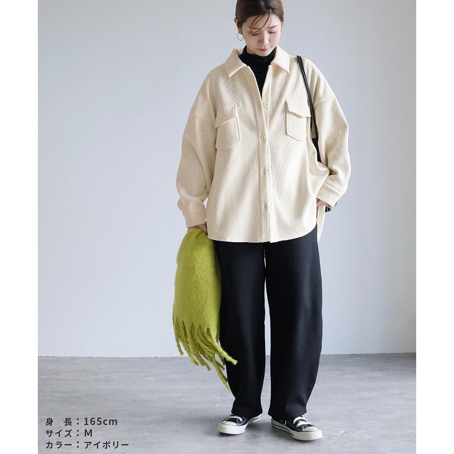 reca（レカ） コーデュロイ裏フリースボンディングシャツ y8247 2025年