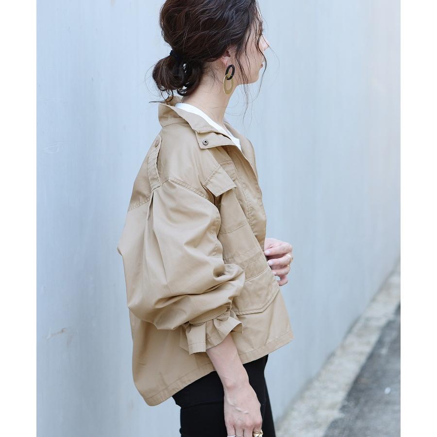 キャンディ袖ミリタリージャケット Y9738 レディース 年秋新作 アウター ジャケット ブルゾン 秋 春 メール便対応10 Y9738 Reca 通販 Yahoo ショッピング