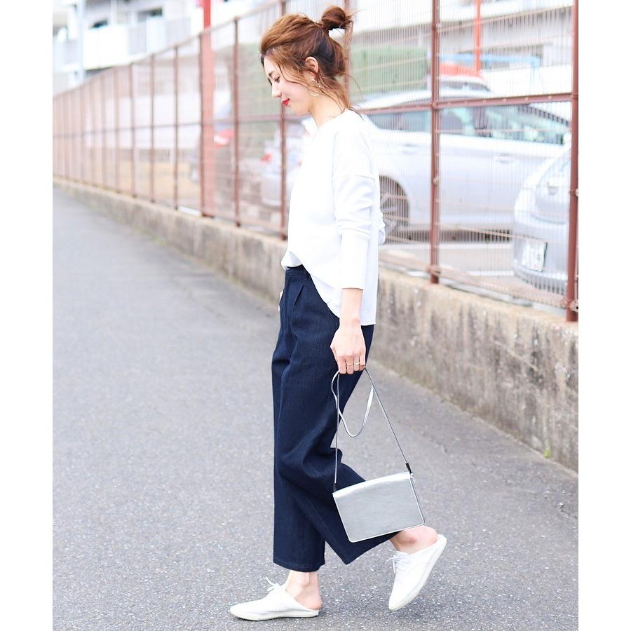 ワイドパンツ ガウチョ デニム レディース 春 夏 30代 40代 体型カバー メール便対応10 Z Z Reca 通販 Yahoo ショッピング