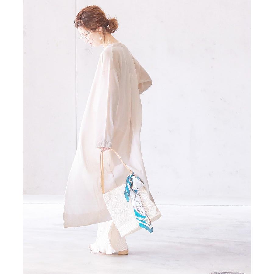 シアーロングカーディガン Zn290 レディース 年春夏新作 カーデ 羽織 透け感 マキシ丈 ガウン 無地 ルームウェア サマーニット 薄手 メール便対応10 Zn290 Reca 通販 Yahoo ショッピング
