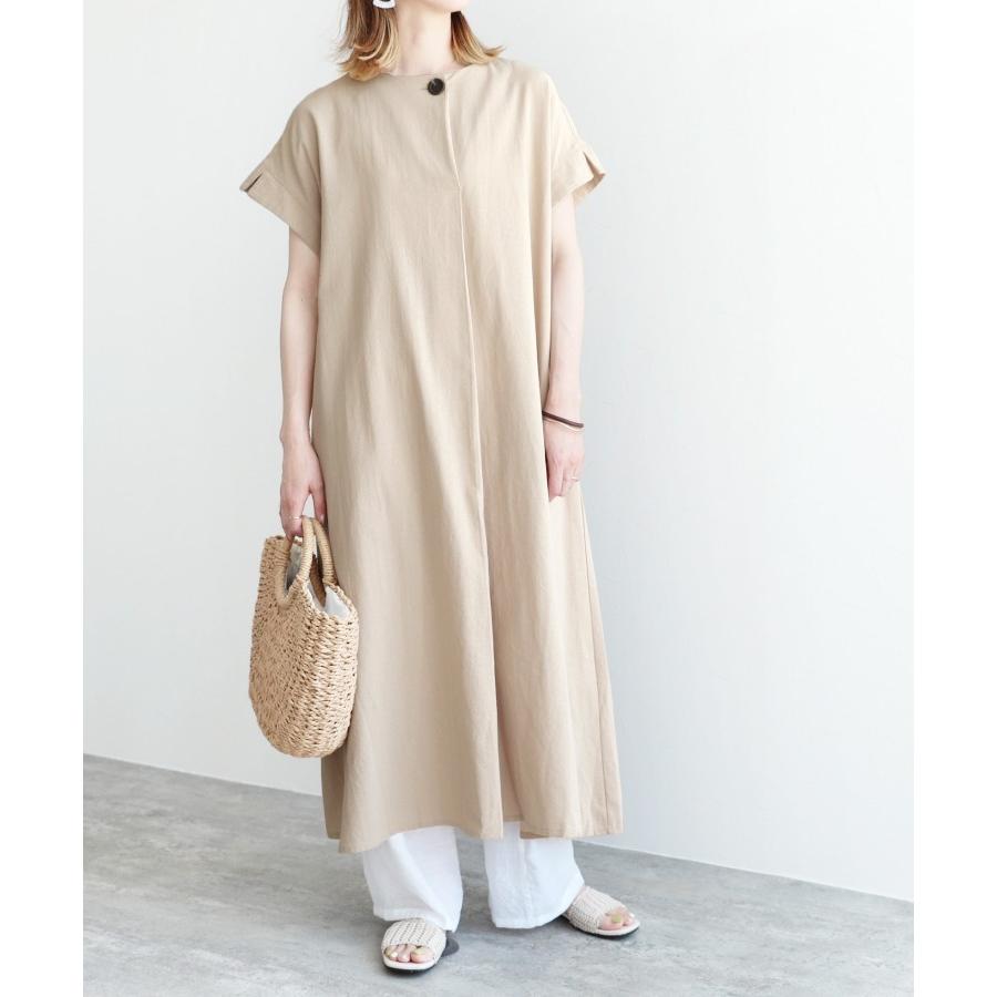 リネンタッチカフタンワンピース Zn レディース 21年春夏新作 プルオーバー ワンピース リネンライク フレンチスリーブ ゆったり 夏 春 ネコポス発送10 Zn Reca 通販 Yahoo ショッピング