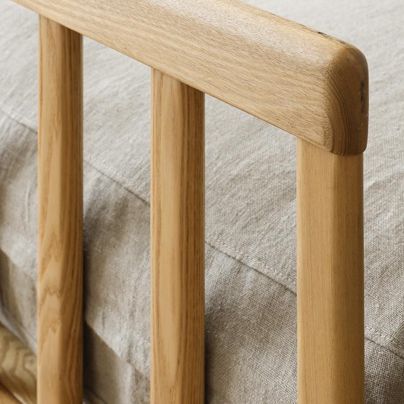 ナチュラルフレーム】 ソファー AGRA アグラ 3人掛け ソファ 北欧