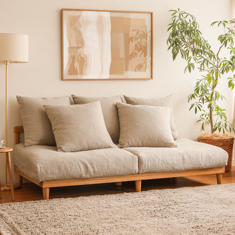 ナチュラルフレーム】 ソファー AGRA アグラ 3人掛け ソファ 北欧