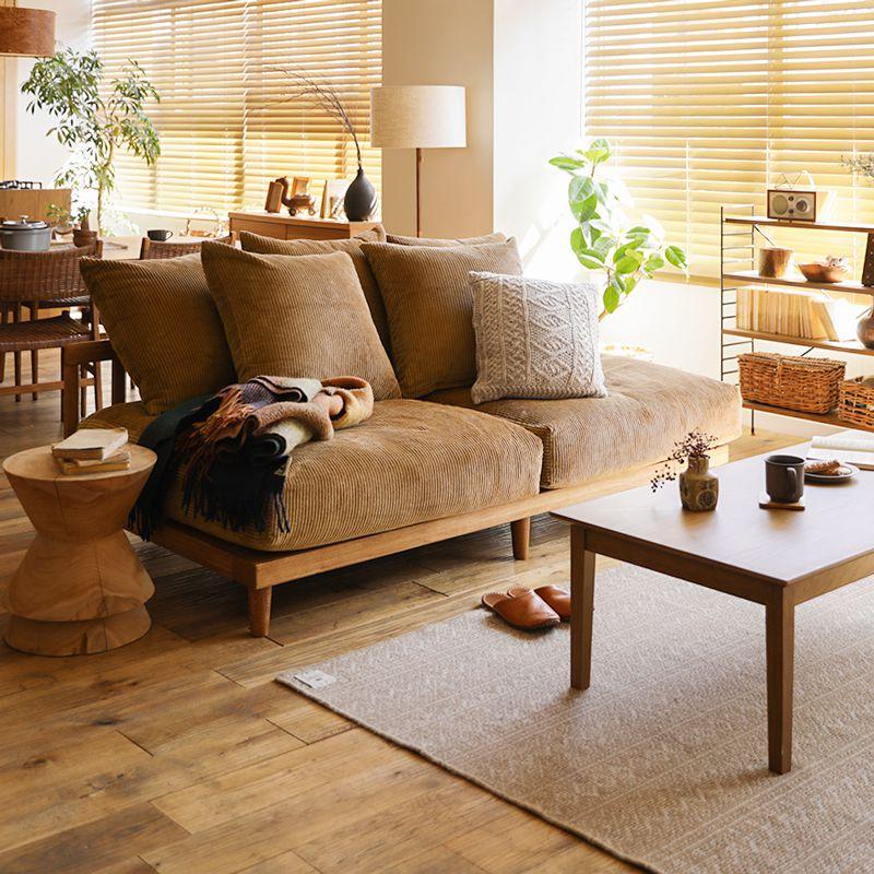 ナチュラルフレーム】 ソファー AGRA アグラ 3人掛け ソファ 北欧