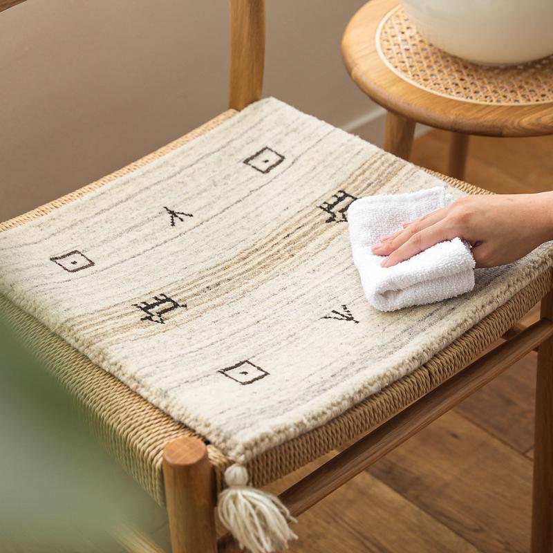 インディアンギャべ チェアマット 4枚まとめ売り インド製 インディアンギャべ 4枚まとめ売り チェアマット インディアンギャべ