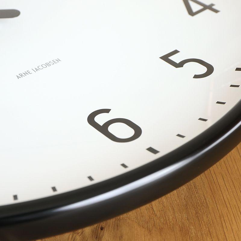 掛け時計 アルネ ヤコブセン STATION WALL CLOCK 29cm 北欧 シンプル