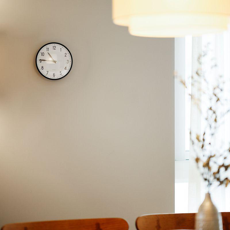 掛け時計 アルネ ヤコブセン STATION WALL CLOCK 21cm 北欧