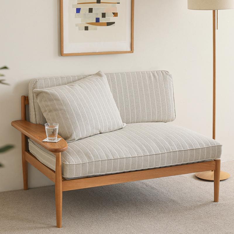 1.5人掛け ソファー Along アロング ソファ 木フレーム 北欧 木製