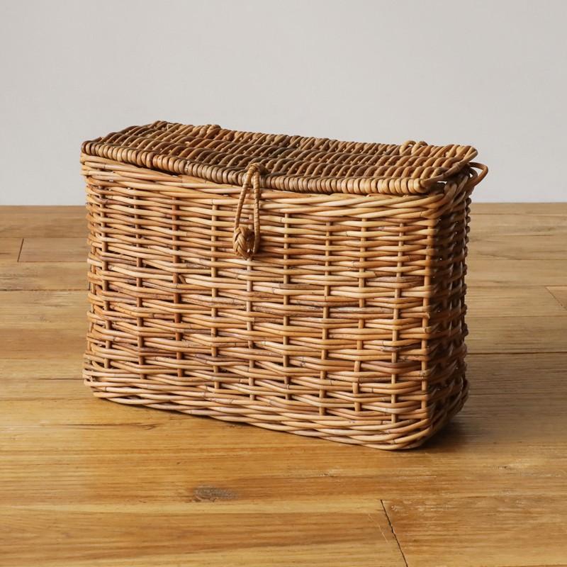 ラタンのゴミ箱 カゴ 籐 アラログ 276721-1.jpg