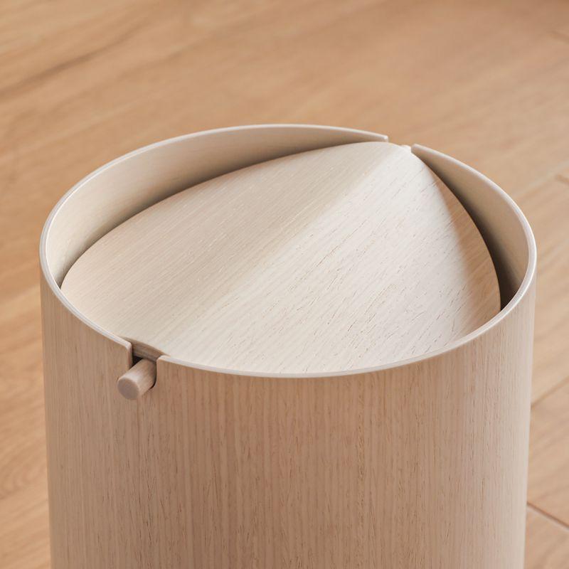 ダストボックス ゴミ箱 BASKET flap lid Mサイズ ふた付き 木製