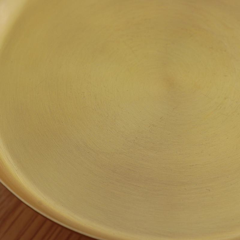 fog linen work ブラスケーキスタンド SSサイズ 直径12cm 置物