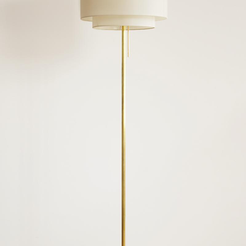 フロアライト 照明 スタンドライト Brass＆Layered スマートLED電球