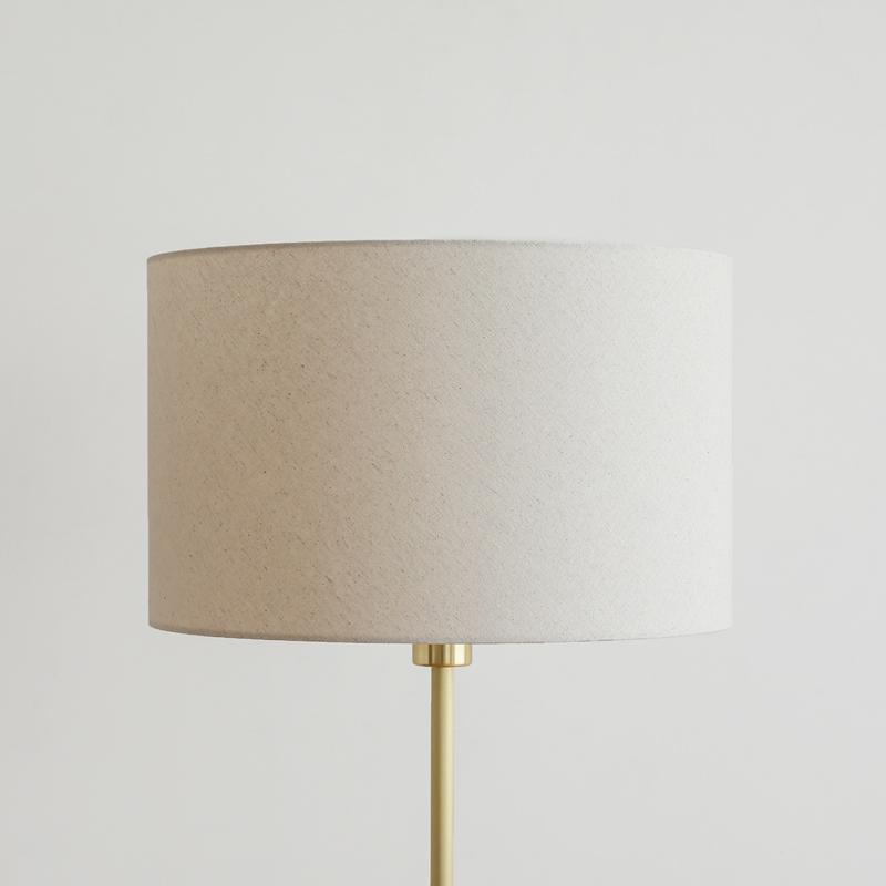 フロアライト 照明 スタンドライト Brass＆LinenMix LED電球付属 日本