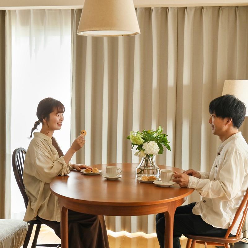 ドレープ カーテン Breeze ブリーズ 遮光1級 防炎 幅101〜200cm