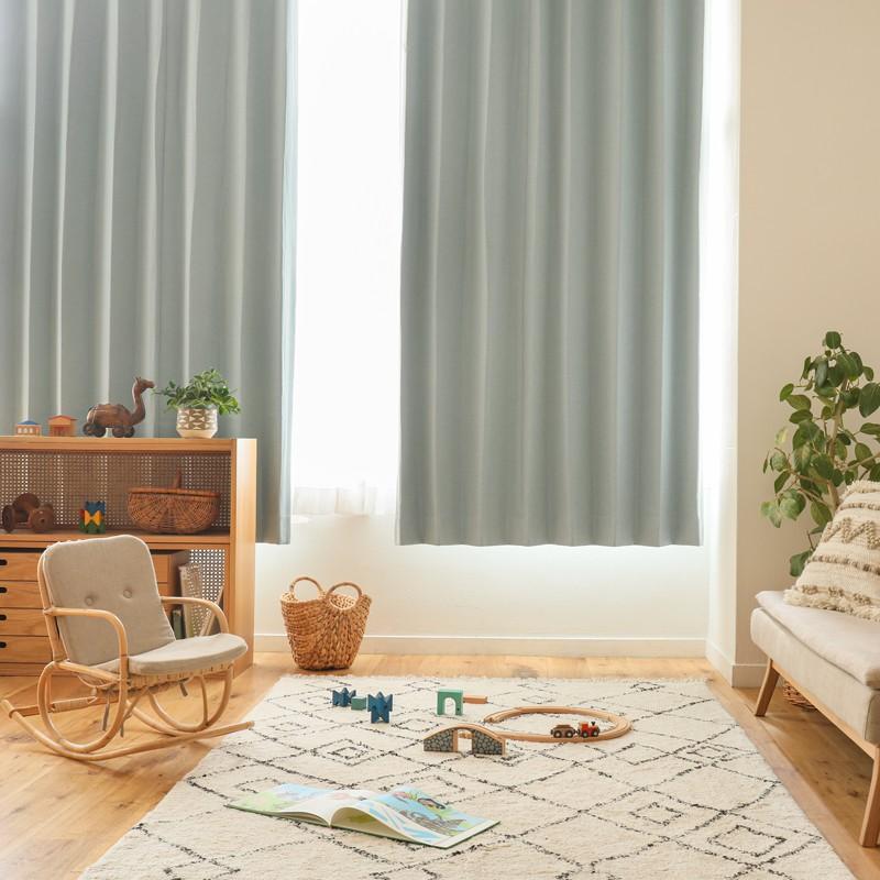 ドレープ カーテン Breeze ブリーズ 遮光1級 防炎 幅101〜200cm