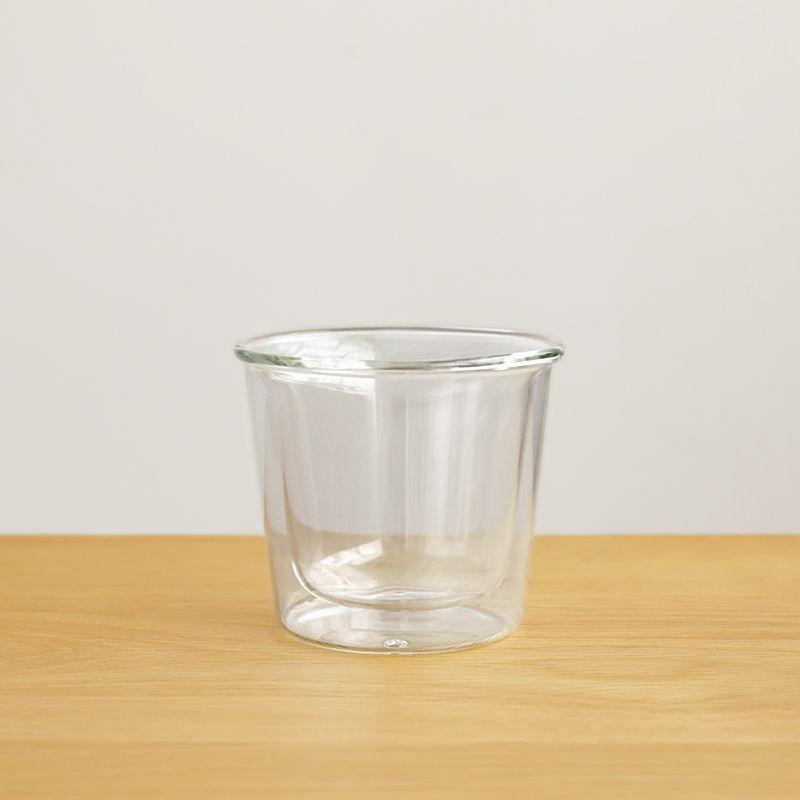 公式】 CAST ダブルウォール ロックグラス 250ml グラス クリア KINTO キントー 耐熱ガラス 二重構造 コップ 食器 21430  あすつく