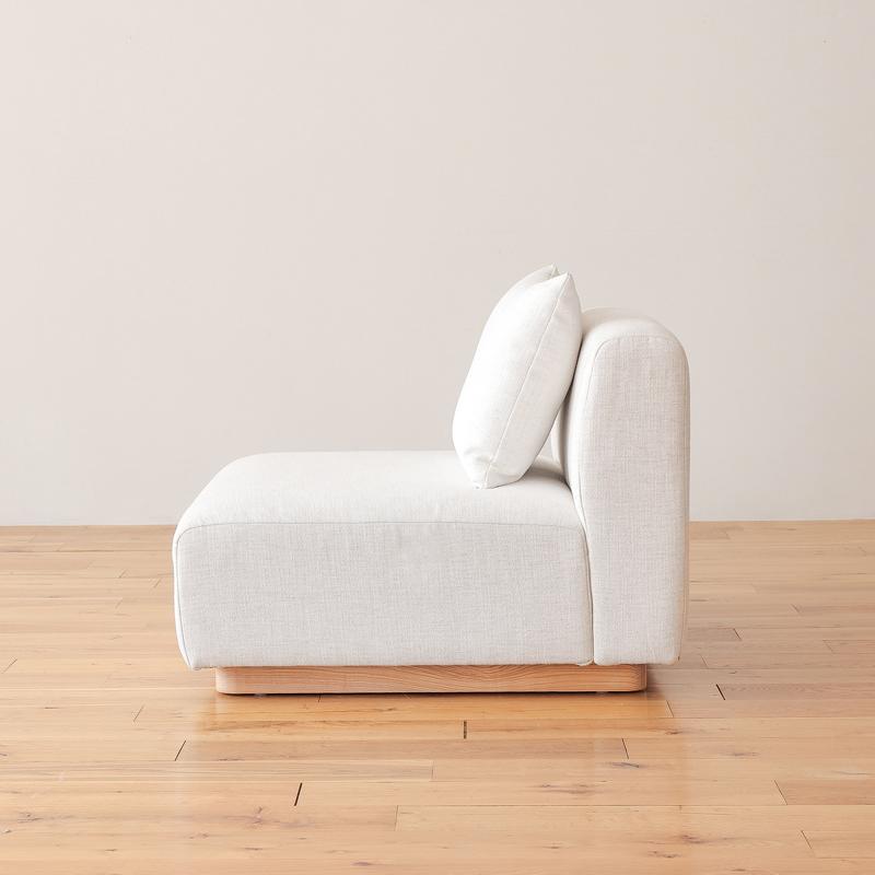 Class unit sofa カウチセット Bタイプ ユニットソファー ソファーセット 1人掛け×カウチ右アーム 北欧 カバーリング ペット対応生地 アイボリー グレー_12