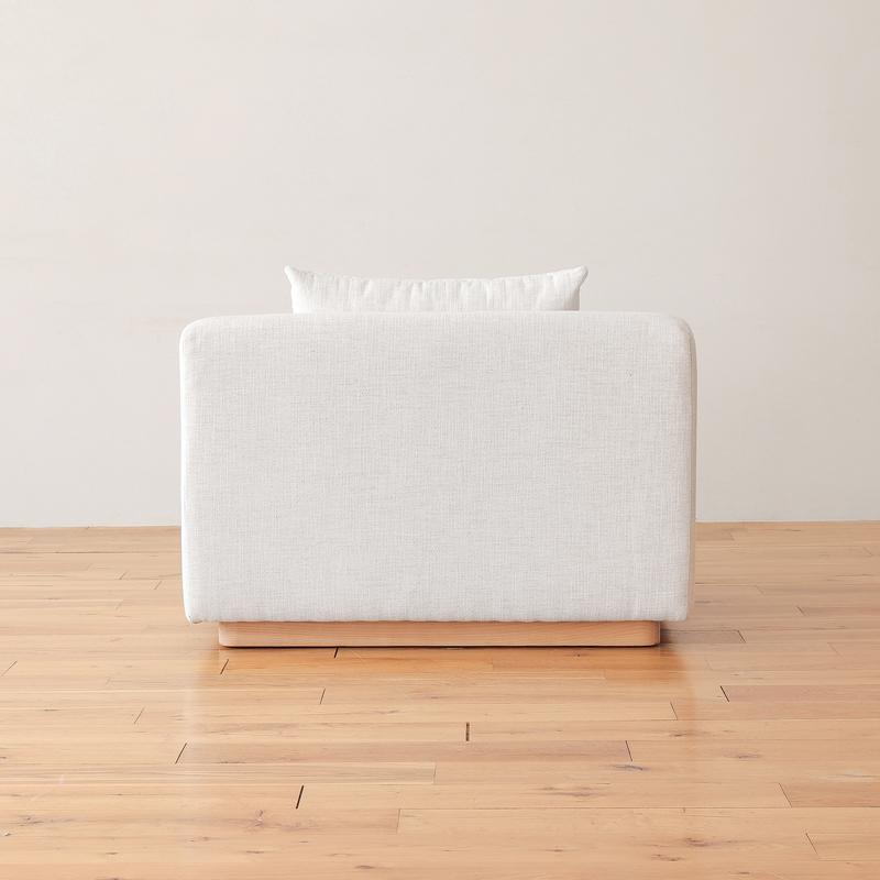 Class unit sofa カウチセット Bタイプ ユニットソファー ソファーセット 1人掛け×カウチ右アーム 北欧 カバーリング ペット対応生地 アイボリー グレー_13