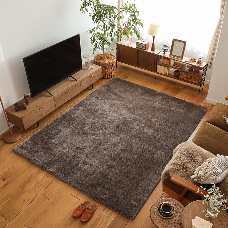 洗える マイクロファイバー ラグ ラグマット colette 190×240 長方形