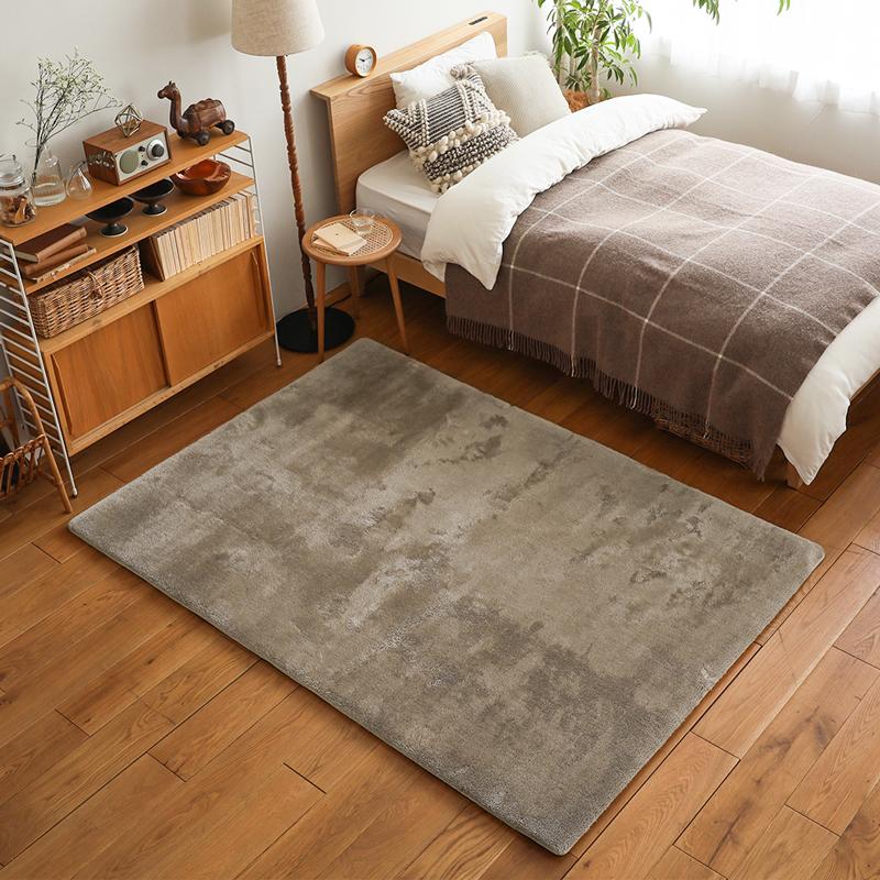 洗える マイクロファイバー ラグ ラグマット colette 190&times;240 長方形 厚手 北欧 ウォッシャブル 軽い 床暖房 遮音 送料無料