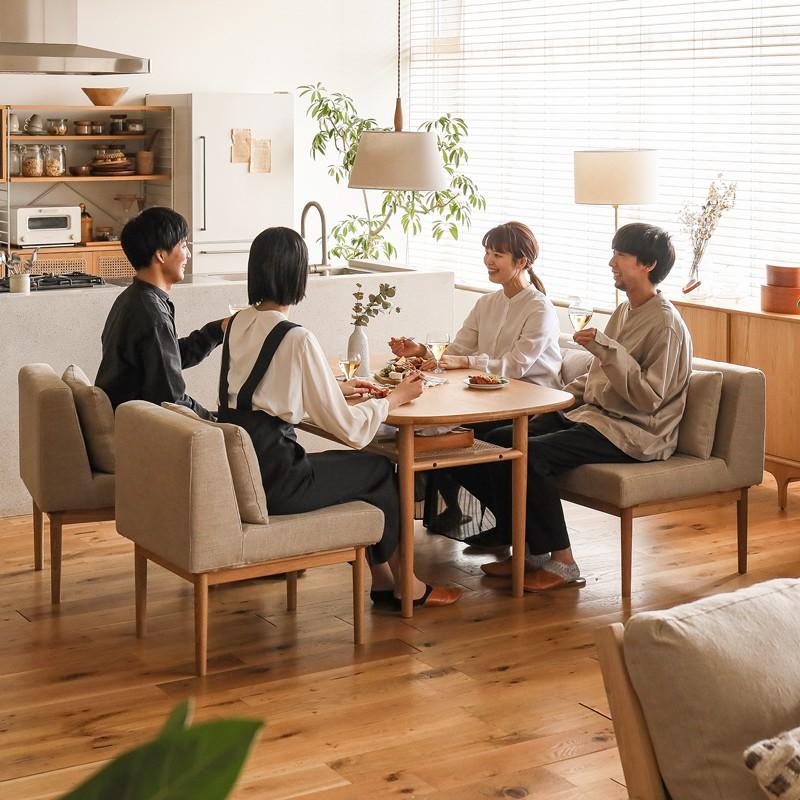 ダイニングソファー 4点セット culum ダイニングセット テーブル 1人