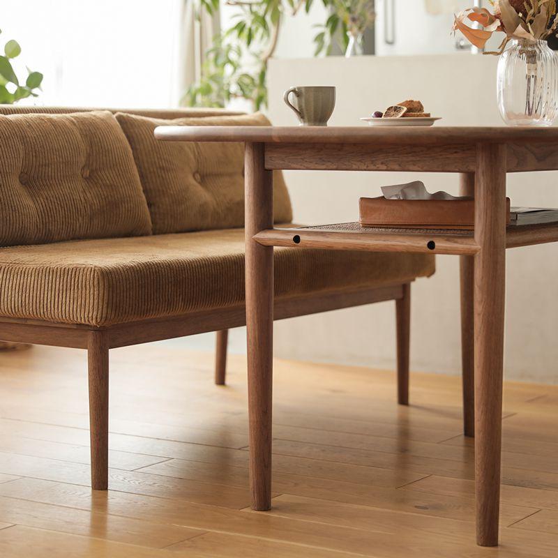 ダイニングテーブル culum／BR ブラウン 北欧 ラタン 楕円形 130