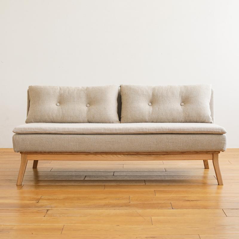 2人掛けローソファー culum ダイニングソファー 椅子 北欧 ナチュラル