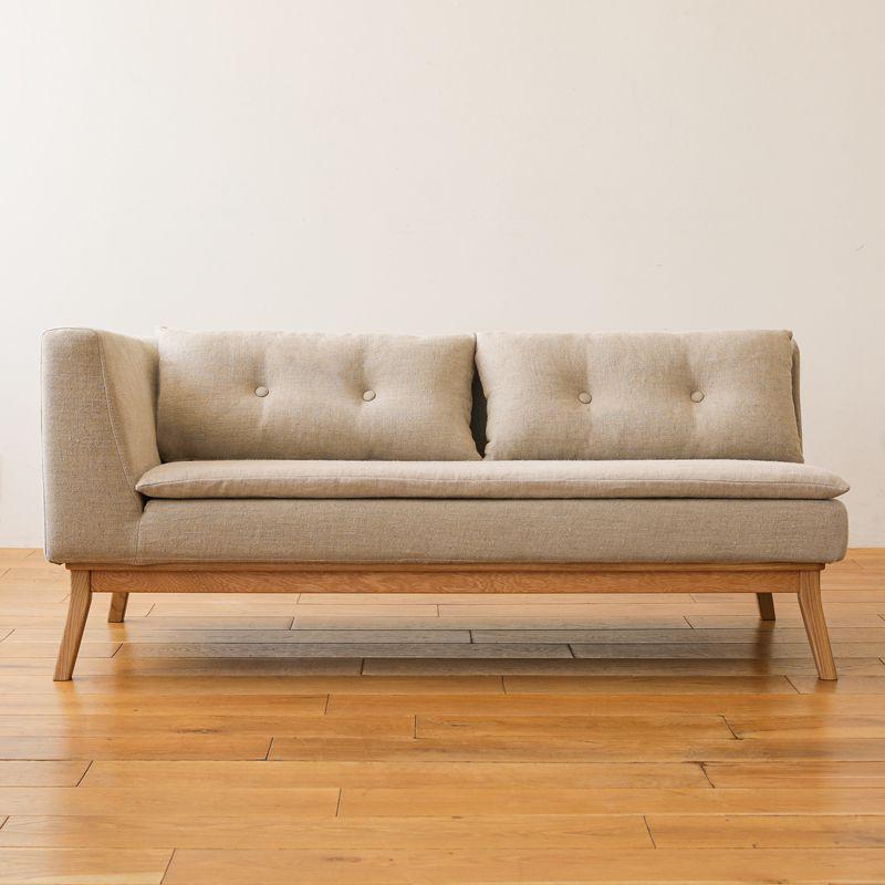 カウチローソファー culum 2人掛け ダイニングソファー 北欧