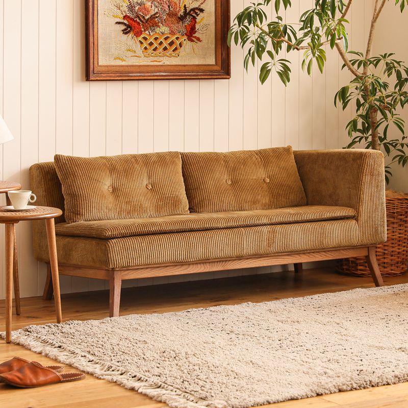 カウチローソファー culum 2人掛け ダイニングソファー 北欧