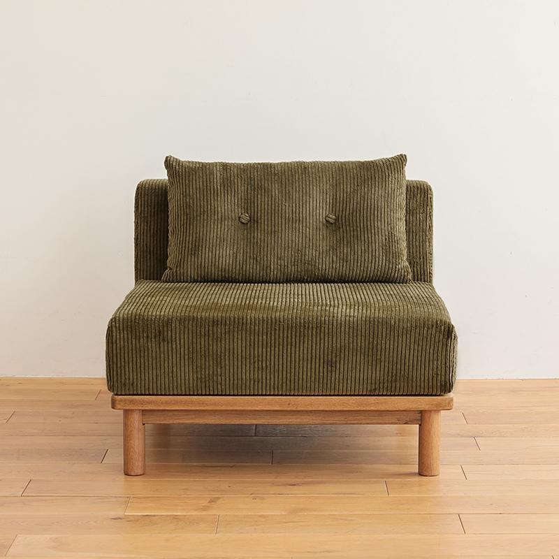 1人掛けソファー culum unit sofa／BR 北欧 ワイド ナチュラル 北欧 ファブリック カバーリング コーデュロイ 送料無料【開梱・設置付き】｜receno｜10