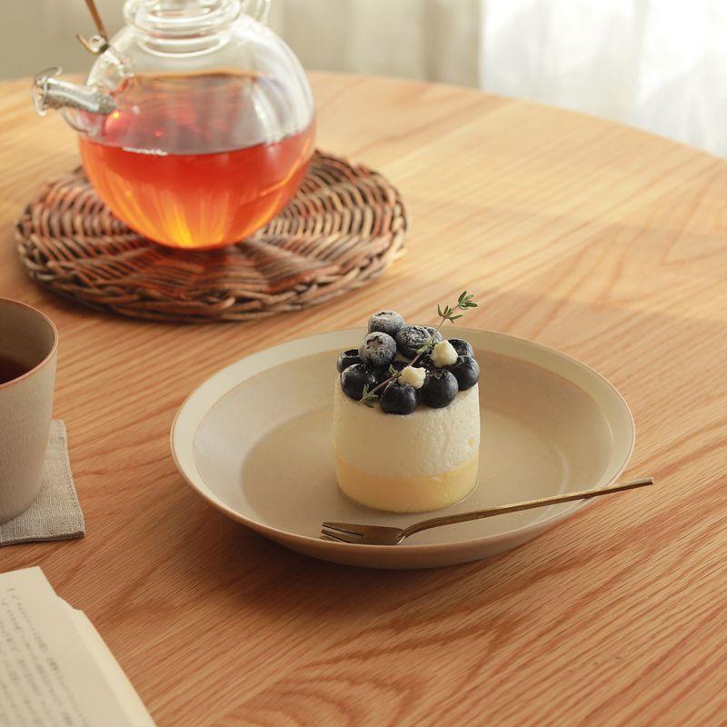 極美品】上品サンドベージュ×大容量深皿♡イイホシユミコ×木村硝子店