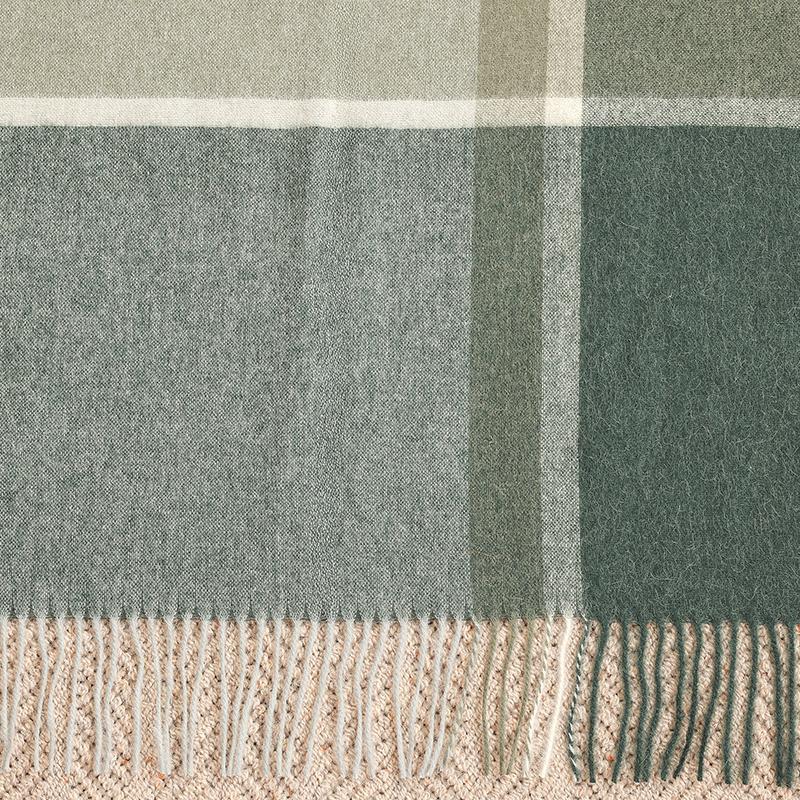 アルパカウールブランケット elvang Manhattan 130×200 ベージュ