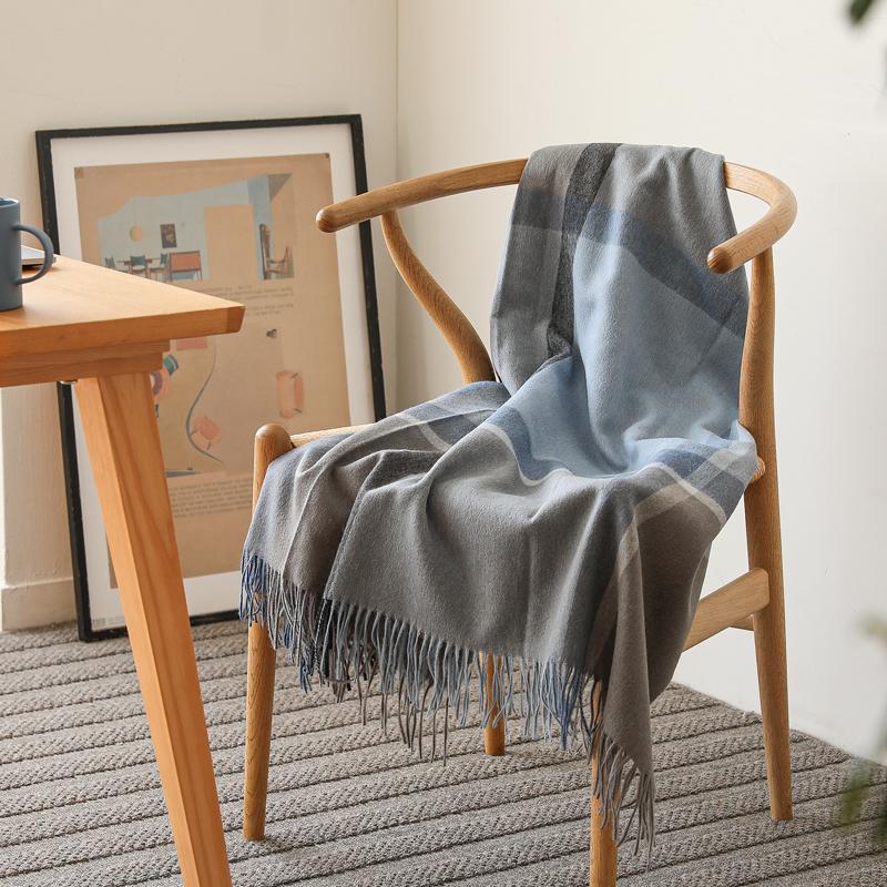 アルパカウールブランケット elvang Manhattan 130×200 ベージュ