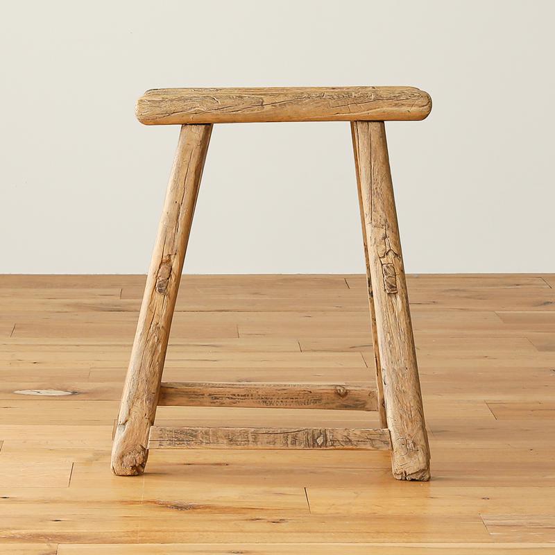 スツール Vintage Elm Wood ラウンド エルムウッド フラワースタンド 鉢置き 植物棚 飾り台 木製 天然木 ニレ材 ナチュラル 円形 |  | 10