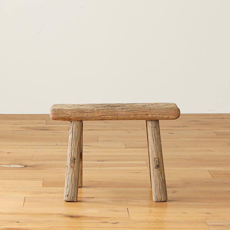 スツール Vintage Elm Wood ラウンド エルムウッド フラワースタンド 鉢置き 植物棚 飾り台 木製 天然木 ニレ材 ナチュラル 円形 |  | 09