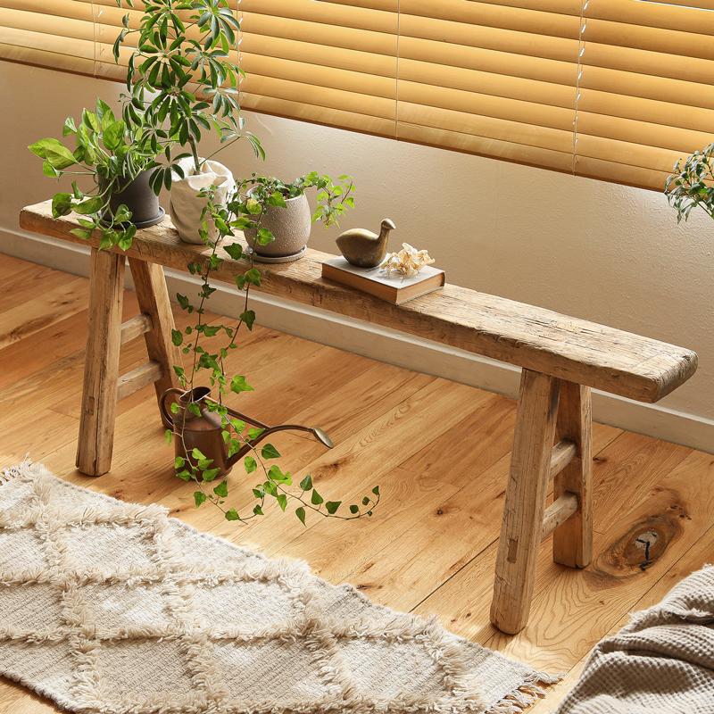 西尾工房 杉無垢板水槽台　スツール　植物台 オリジナル製品 | 水草工房fin