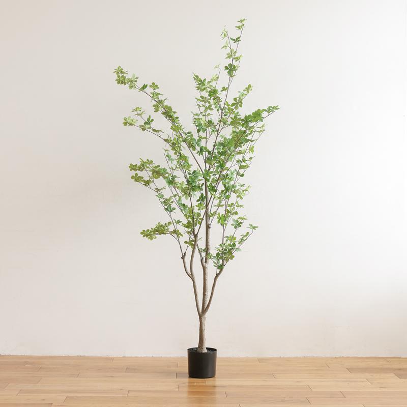 フェイクグリーン ドウダンツツジ 高さ155cm 人工観葉植物 人工植物