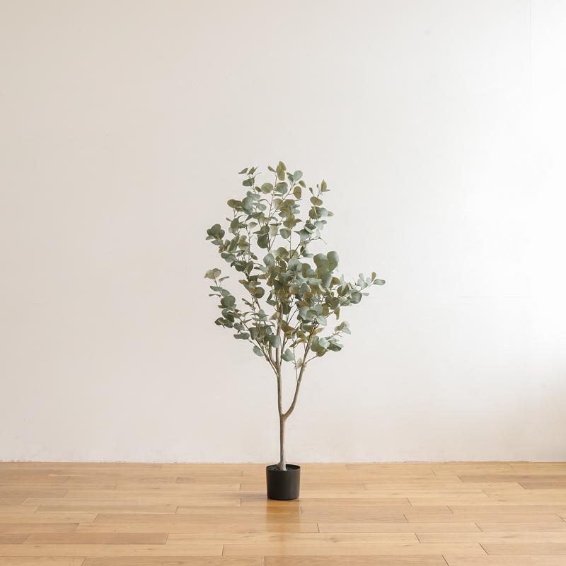 フェイクグリーン ユーカリ 高さ180cm 人工観葉植物 人工植物 グリーン