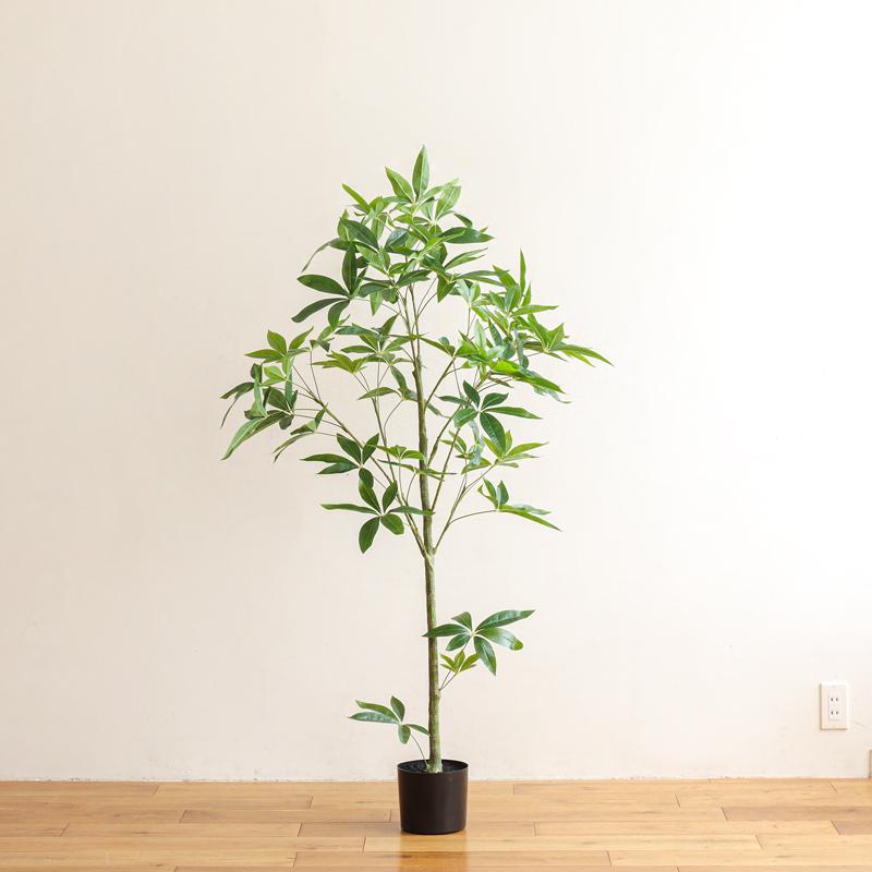 フェイクグリーン パキラ 高さ90cm 人工観葉植物 人工植物 グリーン