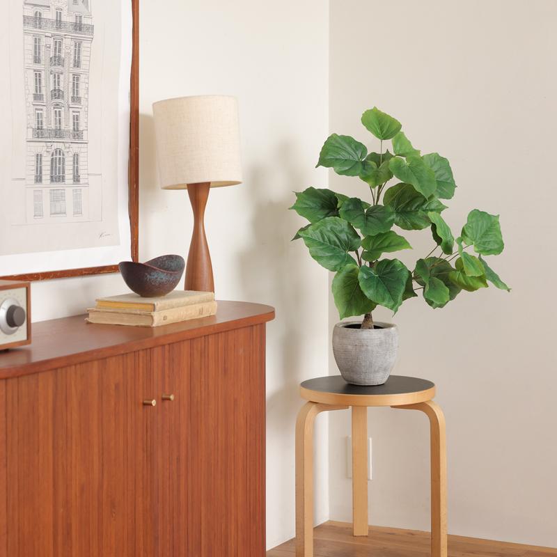 フェイクグリーン ウンベラータ 高さ60cm 人工観葉植物 人工植物