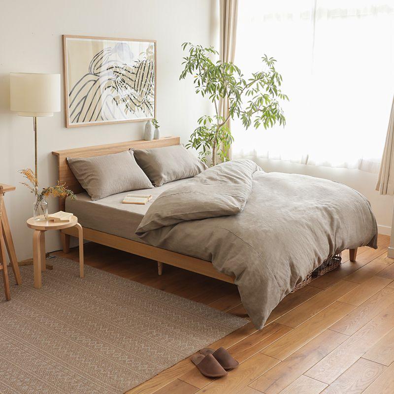 枕カバー fog linen work 50×70 リネン 麻 100% リトアニア製 LHB011-N